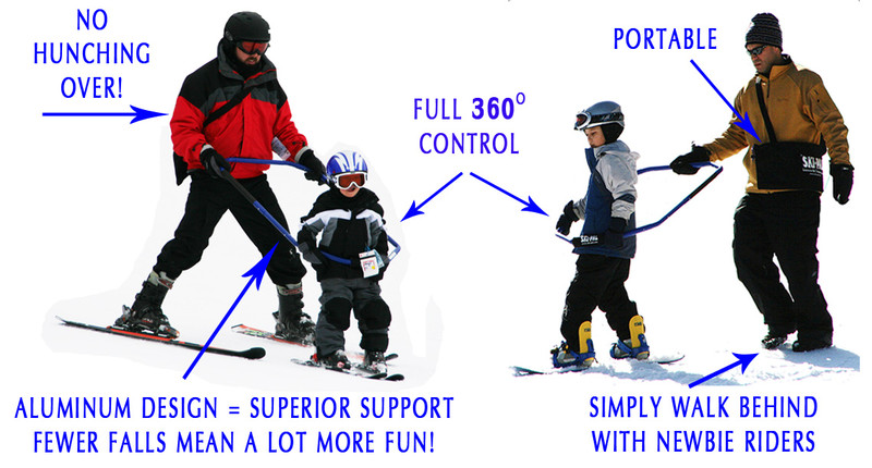 Ski-Pal スキー学習トレーニングフープ Ski and Snowboard Trainer for Children and Adults
